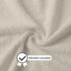 Degrees home - Set of 2 Bath or Shower Towels – Set of 2 – 100% Cotton – 480 g/m2 – 130 x 65 cm