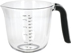 Universal Measuring Jugs, Set of 3, 250ml, 500ml and 1L, Onyx Black