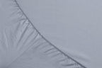 100% Pure Cotton Deep Fitted Sheet Warm Cosy Breathable Super Soft Bedsheet Bed Linen 32cm Extra Deep Pockets - Grey - King,5056557501076