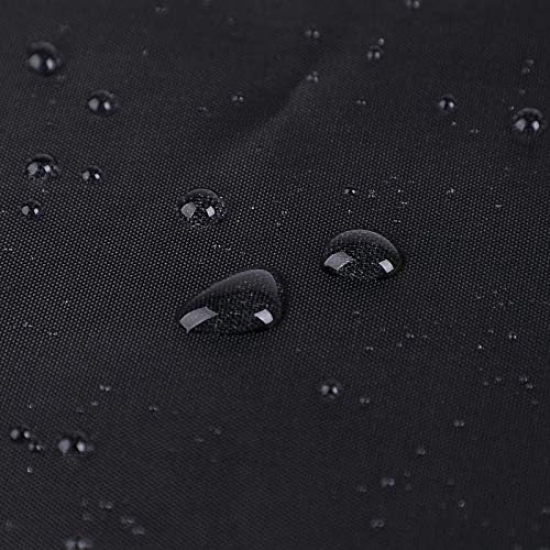 Black shower curtains bathroom Polyester fabric Shower Curtain Mould and Mildew Resistant Solid Black (180 x 220 cm)