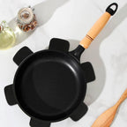 6 Piece Pot Pan Protectors for Stacking, Larger Thicker Saucepan Protectors of 3 Sizes, Adjustable Felt Thermal Insulation Mat, Anti-Skid Reusable Kitchen Accessories