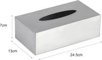 Cosmetic Tissue Dispenser Box Stainless Steel (Previous Model to 39329)