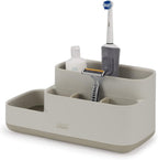 EasyStore - Bathroom Storage Caddy Organiser for bathroom accessories - Matt Finish, Ecru, Écru