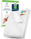 Sensalou Waterproof Mattress Protector 80x200 cm – Single Bed Mattress Cover with Elastic Corner Straps, Soft Terry Surface, Hypoallergenic, Breathable, Washable at 95°C, Quiet Sleep, 1-Pack