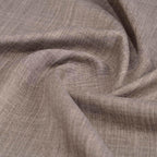 HPD Half Price Drapes BOCH-LN185-P Faux Linen Room Darkening Curtains for Bedroom (1 Panel), 50 x 120 cm, Mink