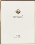 Lawrence Frames 8W x 10-Inch H Simply Gold Metal Picture Frame (670080)