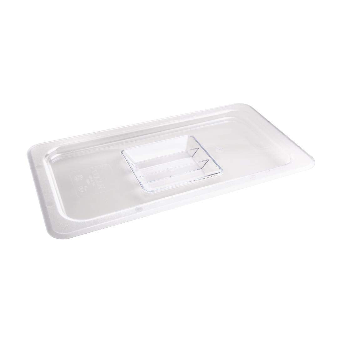 Vogue Polycarbonate Plastic 1/3 Gastronorm Lid Clear - Cover Lid for Containers U246 Main image