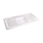 Vogue Polycarbonate Plastic 1/3 Gastronorm Lid Clear - Cover Lid for Containers U246