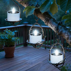 6 Pack Cool White Solar Powered Flameless Tealights, Rechargeable Outdoor Waterproof LED Flickering Electric Solar Tea Light Candles Flicker Fake LED Votive Candle Bulk for Outside Decorations