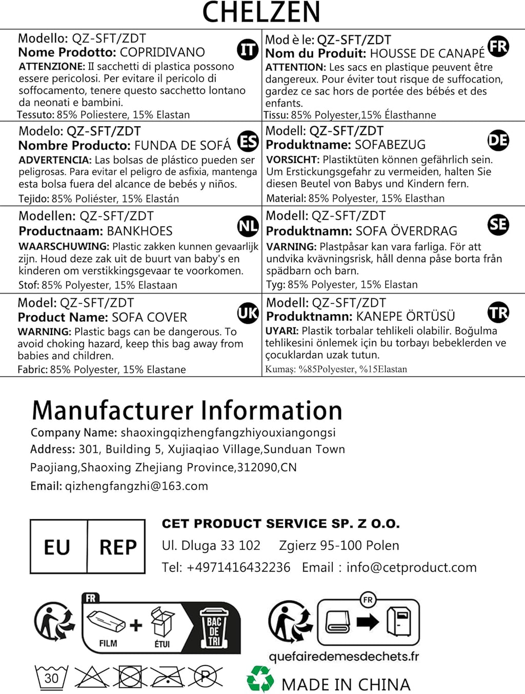 Stretch Sofa Seat Cushion Cover, Fitted Sofa Cushion Slipcovers, Couch Cushion Covers, Replacement for Individual Cushion Furniture Protector (Large 1 Seater, Light Gray)