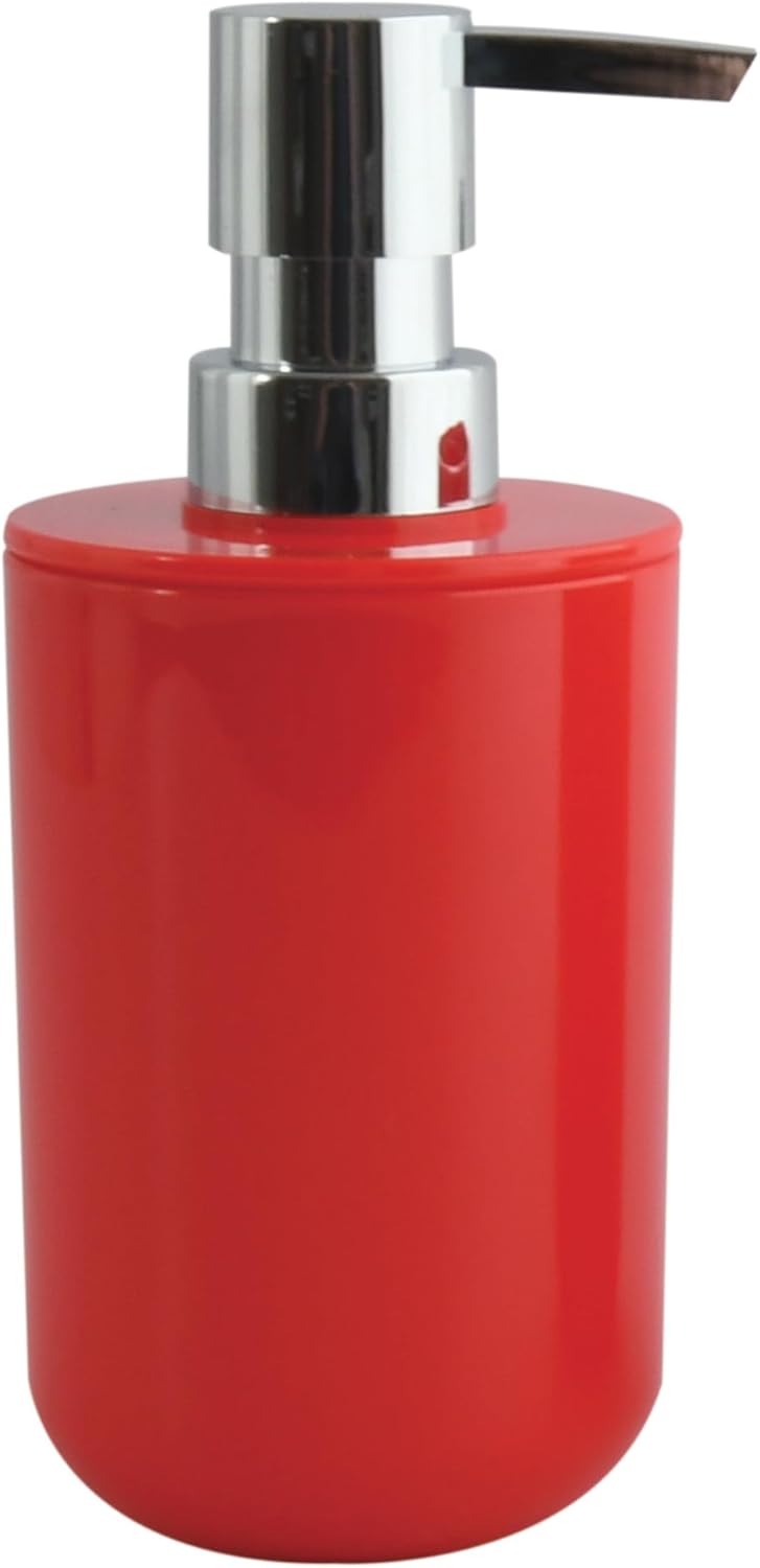 Soap dispenser "Inagua" of polyresin red