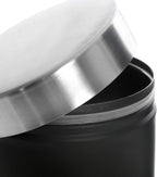 Housewares Liberty Tea, Coffee and Sugar Canisters - Set of 3, Black