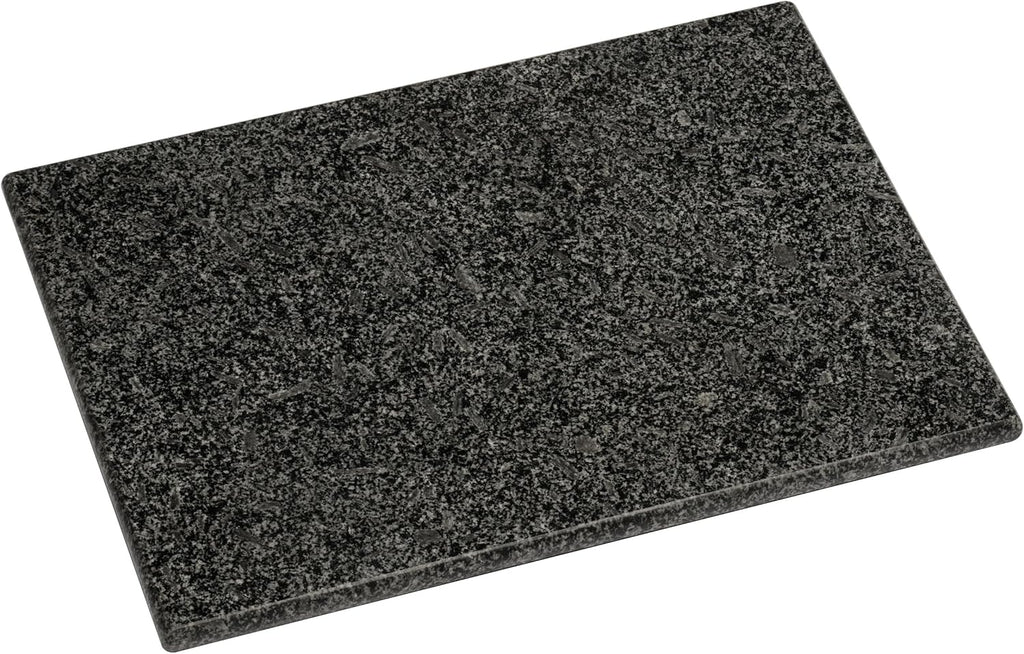 Housewares Speckled Granite Chopping Board - 40 x 30 cm, Black