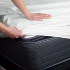 100% Waterproof Mattress Protector King Size Terry Top - Extra Deep 30cm Fitted Skirt - King Size Mattress Protector - Super Absorbent - Machine Washable - King (152x200) cm