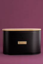 Otto Black Bread Bin