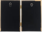 Lawrence Frames Hinged Simply Gold Metal Picture Frame, 4x6 Double