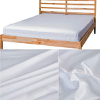 Single Bed Zipped Waterproof Mattress Protector Single with Zip Bed Fitted Sheet Zip Up Mattress Cover Encasement Protector All Round Protection 30cm Deep Fitted (Single 90x200cm+30cm)