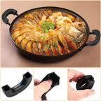 3 Pairs Silicone Pot Grips, Flexible Assist Handle Holder, Heat Resistant Silicone Hot Handle Holder Sleeve, Pan Handles Covers for Cast Iron Woks Skillets Griddles Pans Pot Holders(Black, 3 Sizes)