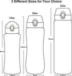1L/32oz Sports Water Bottle with Straw, 1000ml Motivational Drinks Bottle with Time Markings Leak Proof Drink & Lock Cover, BPA Free for Gym School Cycling Running Hiking