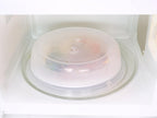 Microwave Plate Cover 27cm - BPA Free & Dishwasher Safe Microwave Cover For Food 27 x 27 x 6.5cm, Red