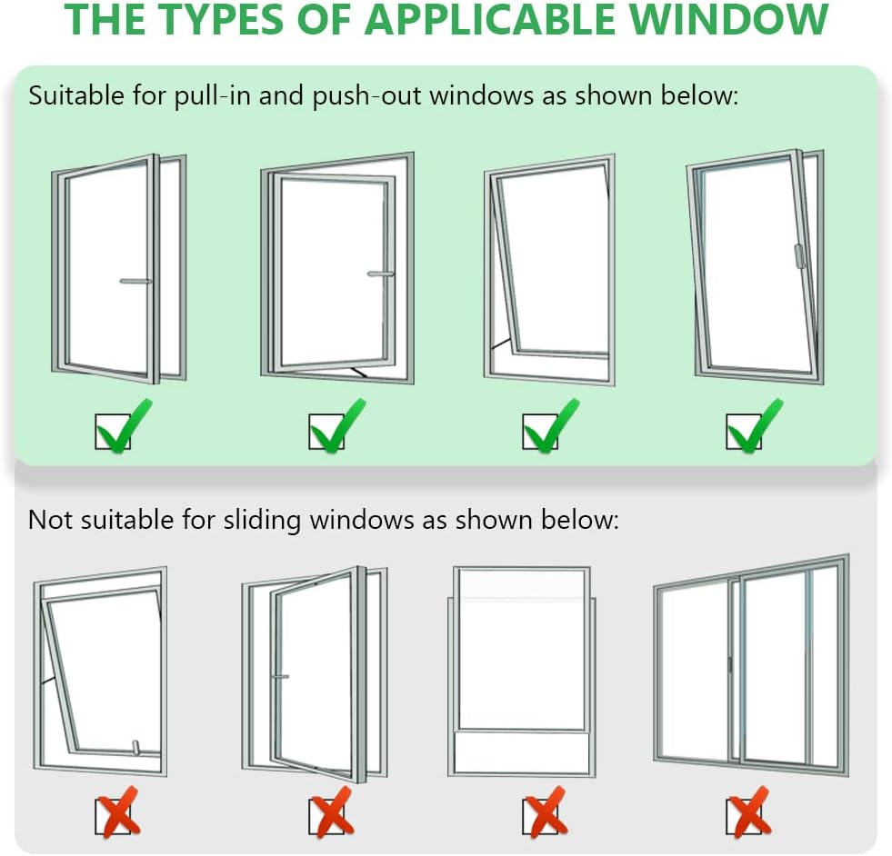 Air Conditioner Window Seal, 400cm/158Inch Portable Universal Kit with Zip, Anti-Mosquito Seal Unit for Mobile Conditioner, Tumble Dryer, #3 4m White, #2 Regular