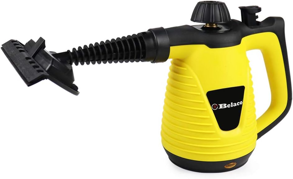 Handheld Steam Cleaner 1050W, Pressurised Multi-Purpose Steam Cleaner with 9 Accessories, Upholstery & Multi-Surface Steamer for Home, Sofa, Bathroom & Car – BS-C388