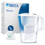 Aluna Water Filter Jug White (2.4L) incl. 1x MAXTRA PRO Pure Performance cartridge - fridge-fitting jug with digital LTI - now in sustainable Smart Box packaging