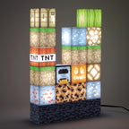 Minecraft Block Building Light - Officially Licensed Merchandise, Building Blocks Night Light, Gifts for Boys, Gaming Bedroom Accessories and Décor | Paladone