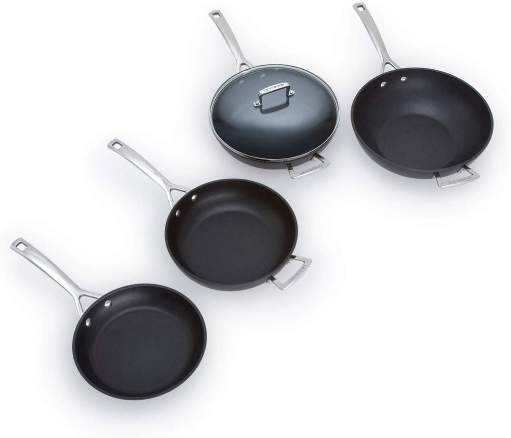 Toughened Non-Stick 22cm Frying Pan, Aluminium, Black, 51112220010002