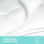 Silentnight Summer Breeze 2.5 Tog Double Duvet - Lightweight Low Tog Summer Duvet Quilt Ideal for Warm Nights and Hot Sleepers - Hypoallergenic and Machine Washable - Double - 200x200cm