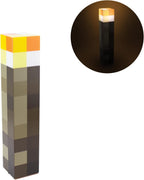 Minecraft Torch Light - Officially Licensed, 2 Light Modes, 2 Use Modes, Battery Operated, Gift for Gamers | Paladone