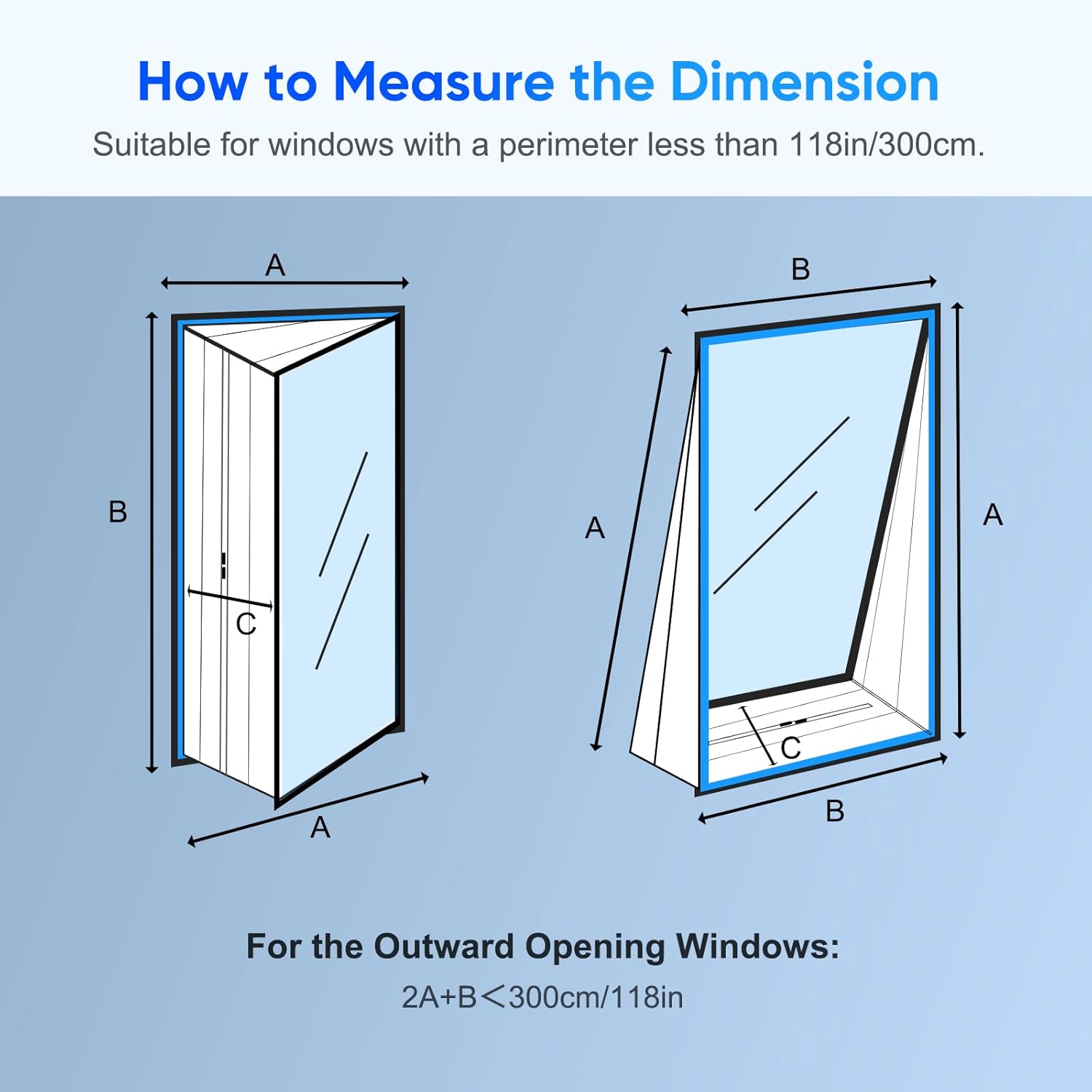 Air Conditioner Window Kit, Portable Anti-Mosquito Waterproof Wind Resistant No Drilling Window Kit with Zip and Adhesive Fastener for Tumble Dryer and Hot Air Stop, 400cm/158 Inch