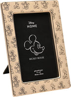 Disney Mickey & Minnie Ceramic Photo Frame 4" X 6", 10 x 15 cm - Printed Images of Mickey & Minnie Mouse
