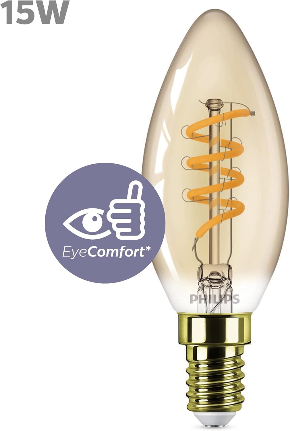 Lighting LED Bulb, E14, Smoke