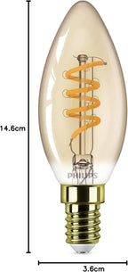 Lighting LED Bulb, E14, Smoke