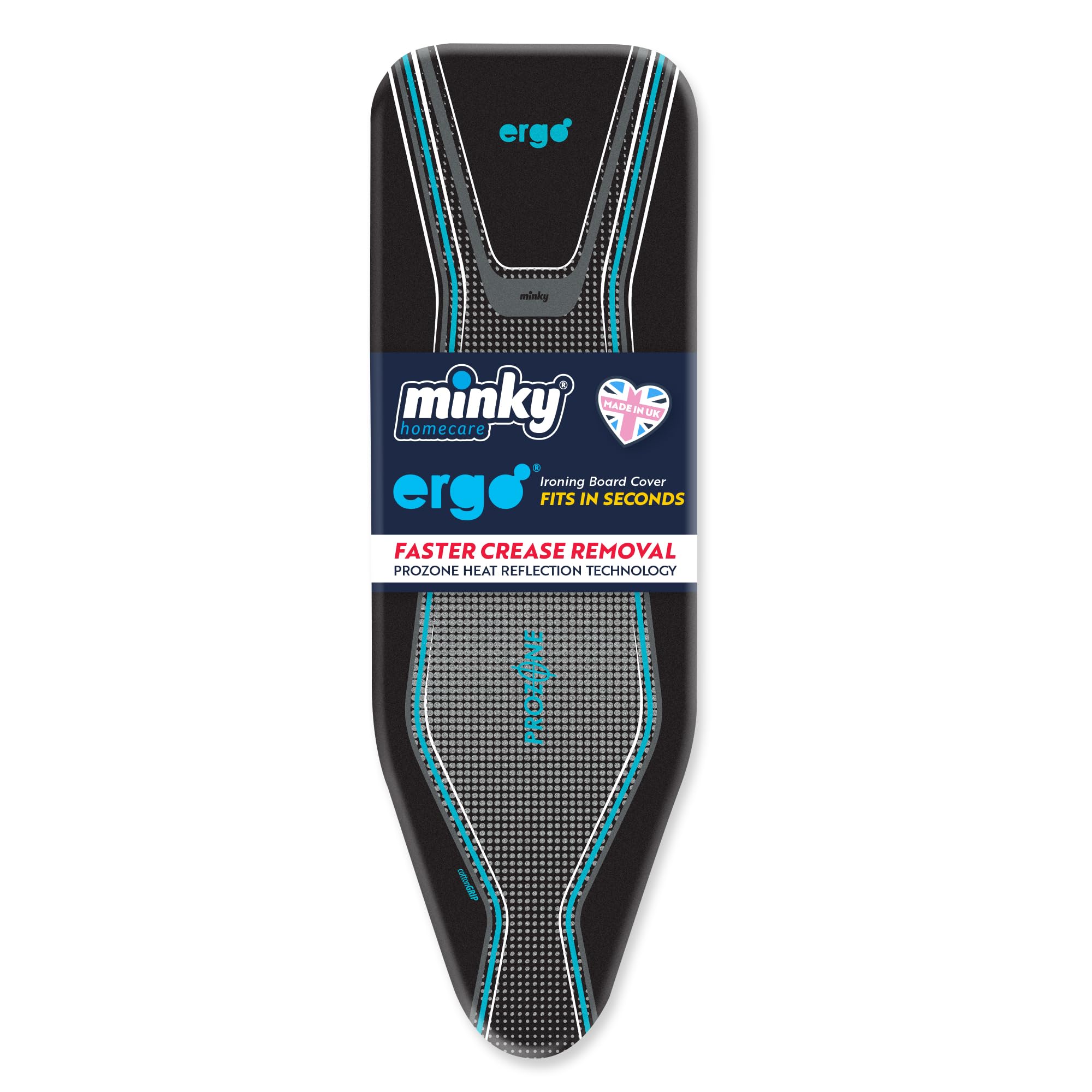 Ergo Extra Thick Elasticated Replacement Ironing Board Cover