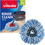 Rinse Clean Spin Mop Head Refill - Microfibre power - Stubborn dirt removal - Authentic Vileda Mop Head Replacement - Machine Washable - Only Fits Rinse Clean or H2PrO Spin Models