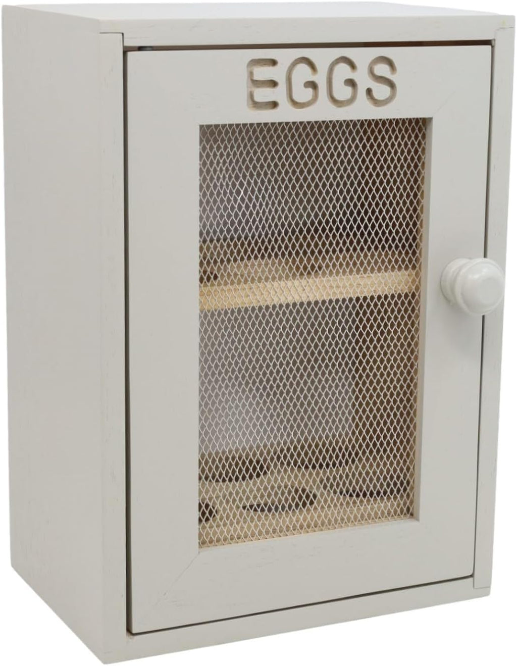 APOLLO THE HOUSEWARES BRAND 4936 Egg cabinet GREY, Wood, 12 x 18 x 25 cm