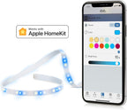Eve Light Strip (UK-Version) - Smart LED Light Strip, Full-Spectrum White and Color, 1800 lumens, no Bridge Necessary, Adaptive Lighting (Apple HomeKit)