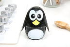 KIKKERLAND Penguin Kitchen Timer, Black-white