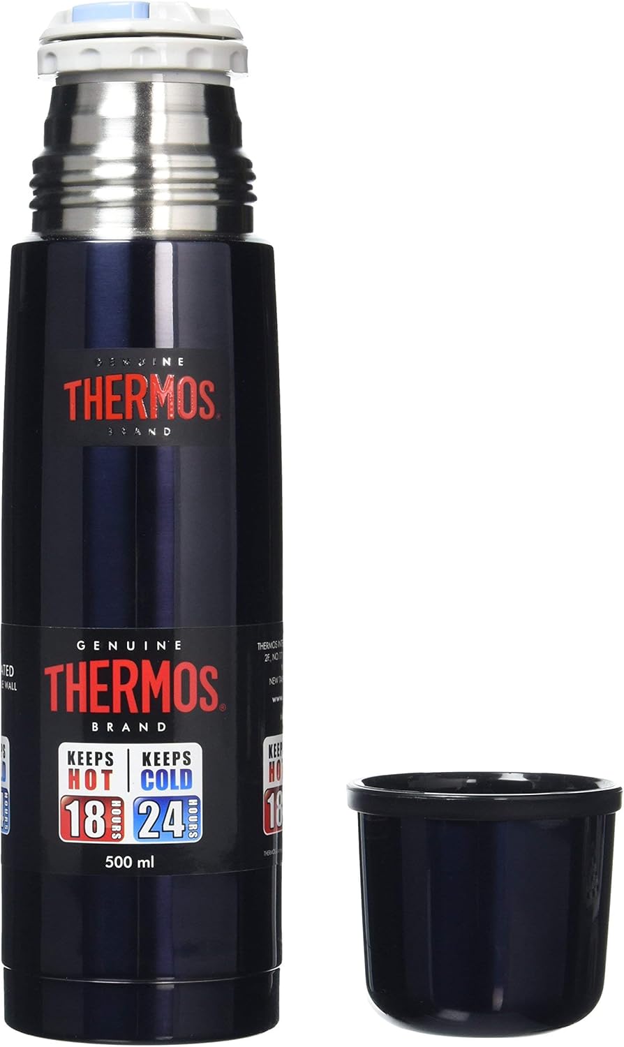 Light and Compact Flask, Midnight Blue, 500 ml