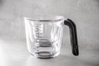 Universal Measuring Jugs, Set of 3, 250ml, 500ml and 1L, Onyx Black