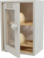 APOLLO THE HOUSEWARES BRAND 4936 Egg cabinet GREY, Wood, 12 x 18 x 25 cm