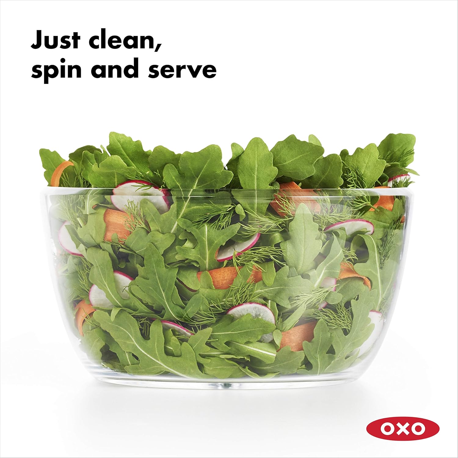 1351580V4UK Good Grips Salad Spinner, Large