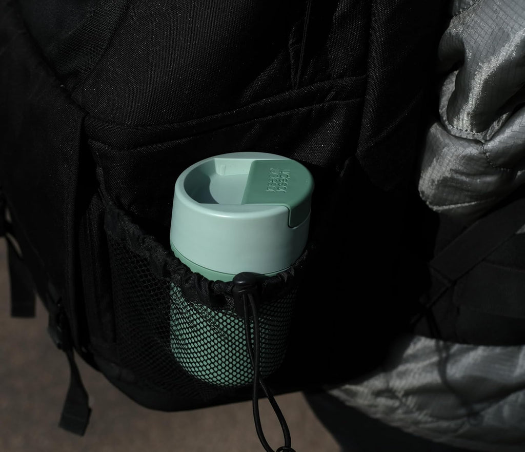 Sipp Travel mug, Hygienic, Leakproof reusable mug, Coffee & Tea Cup with Lid - 340 ml (12 fl. oz) - Green