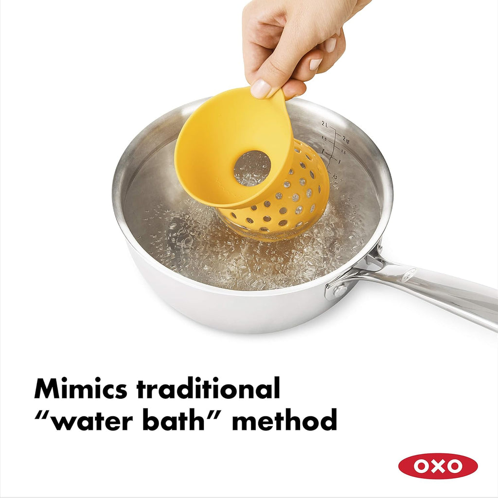 Good Grips 2-Piece Silicone Egg Poacher Set