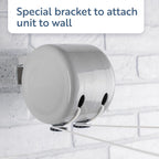 Retractable Duo Reel Washing Line, Grey, 2x15m, packaging may vary