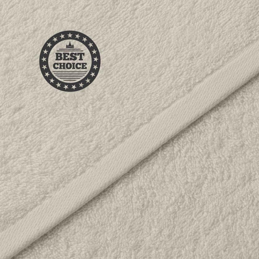 Degrees home - Set of 2 Bath or Shower Towels – Set of 2 – 100% Cotton – 480 g/m2 – 130 x 65 cm