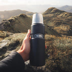 Thermos Stainless King 470ml Multi- Purpose Thermos Flask - Original-Style Flask can be used as Travel Mug or Insulated Water Bottle for Daily Commute & Weekend Adventures – Copper