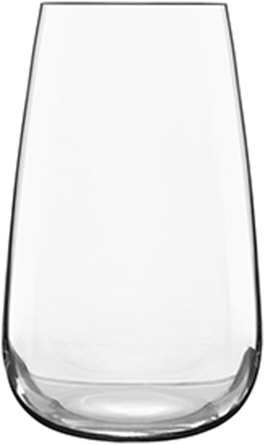 Luigi Bormioli - Talismano - Hi-Ball / Tumbler Crystal Glasses - Dishwasher Safe - Made in Italy - Set of 4, 590ml